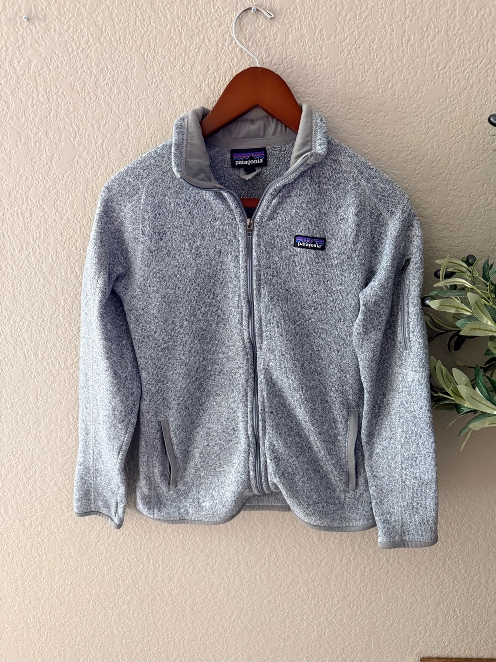 Patagonia Better Sweater Full Zip Fleece Jacket Gray Women’s Medium